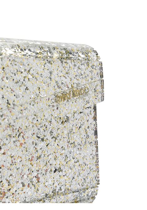 Clutch Candy con glitter in beige Jimmy Choo - donna JIMMY CHOO | CANDYCOCCHMPGN